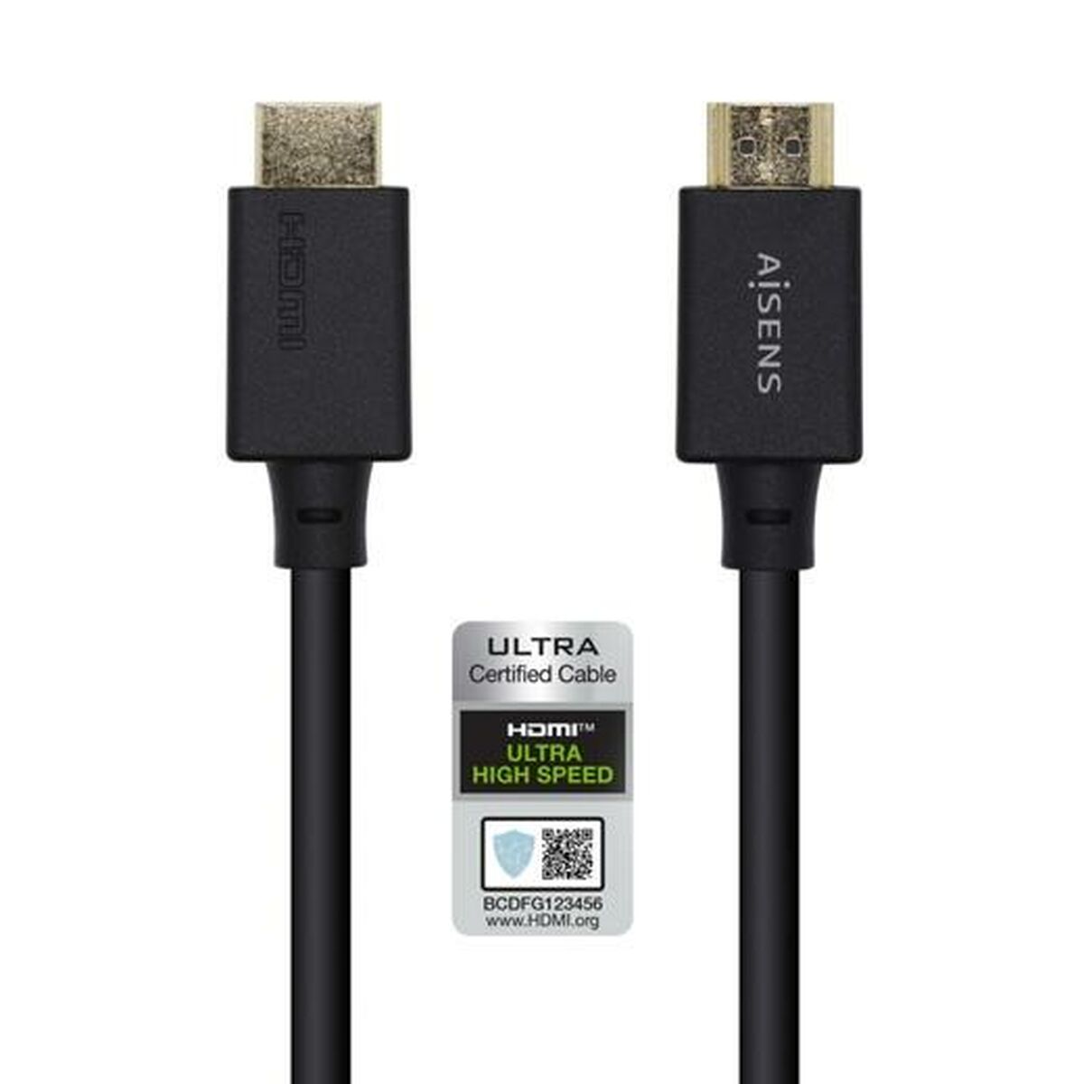 HDMI Kaabel Aisens A150-0420 Must 50 cm